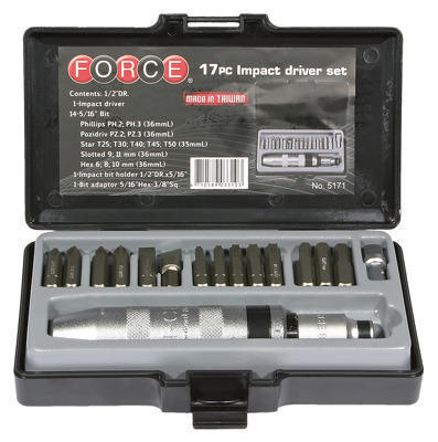 Buy Force 5171 17Pcs Impact Driver Set Onine at Best Price in
