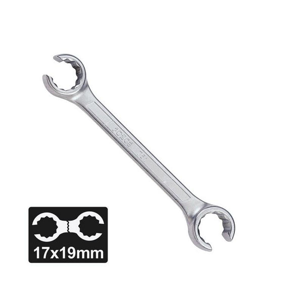 Force Flare Nut Wrench | Double Ended Line Spanner for Brake & Fuel Lines