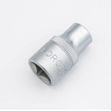 FORCE 1/2 Inch 6PT Flank Socket | Professional Chrome Vanadium Socket