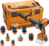 Fein, Fein ASCM 18-4 QM AS, 71161566000, QuickIN Set, 18V Cordless Drill, Cordless Drill Driver, Brushless Cordless Drill, 130Nm Cordless Drill, 4 Speed Drill Driver, QuickIN Drill, QuickIN Attachment Set, Metal Drill Driver, Professional Cordless Drill, Metalworking Drill, Steel Drilling Machine, Wood Drilling Machine, Core Drilling Machine, Hole Saw Drill, Tapping Drill, M14 Tapping Machine, Countersinking Drill, Screwdriving Tool, 13mm Metal Drill, 30mm Core Drill, 80mm Hole Saw Drill, 18V Power Tool, AM