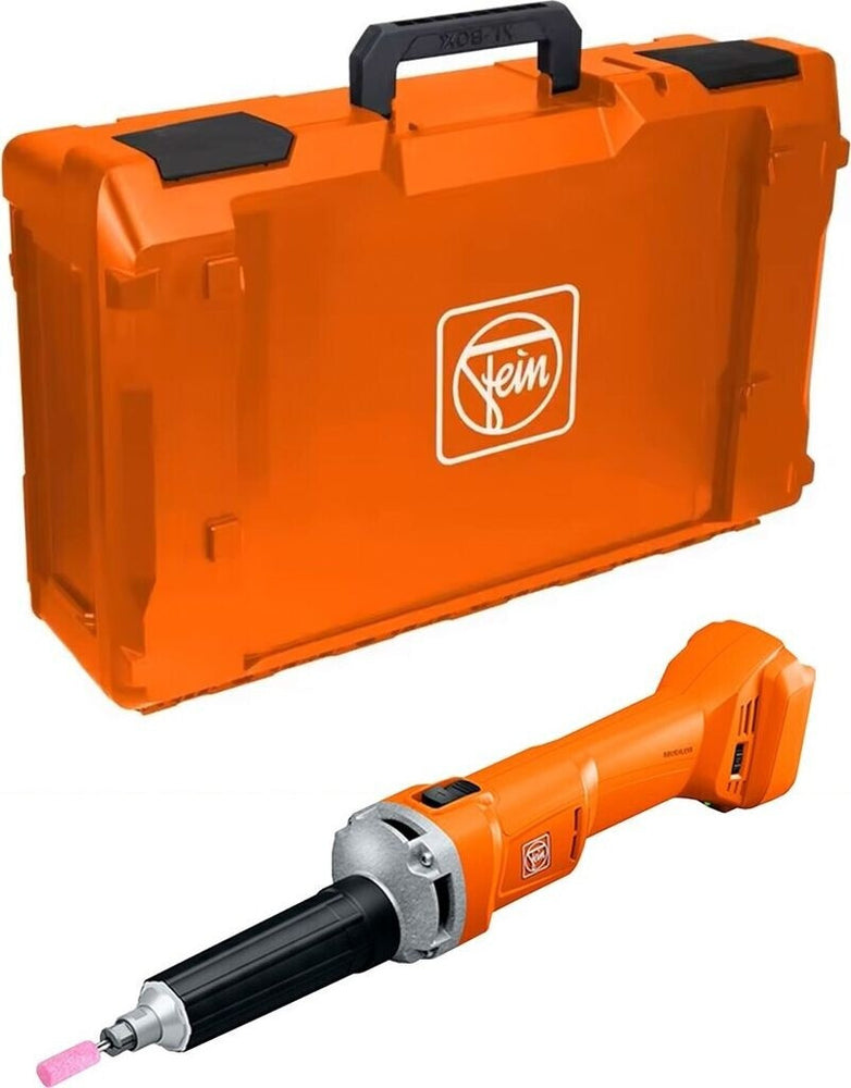 Fein 18V Cordless Long Neck Die Grinder AGSZ 18-90 LBL AS N00 71230661000 | Brushless Straight Grinder with 2900-9000 RPM