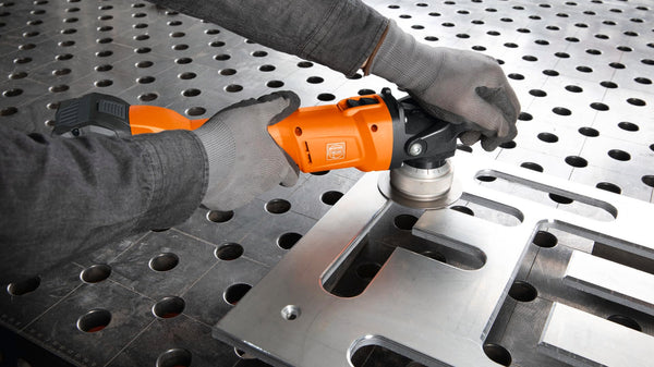 Fein Beveller, Fein AKFH 18-5 AS, 71380262000, 18V Cordless Beveller, Cordless Beveling Machine, AMPShare Beveller, Metal Beveller, Edge Milling Machine, 5mm Beveller, 7500 RPM Beveller, 45 Degree Beveller, Sheet Metal Beveller, Steel Edge Beveler, Stainless Steel Beveller, Metal Edge Preparation Tool, Industrial Beveller, Professional Bevelling Machine, FEIN PowerDrive, L-BOXX Tool