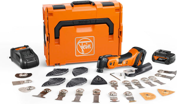 Fein AMM 700 Max, Fein MultiTool, Fein AMM 700 Max Top, Cordless MultiTool, Oscillating MultiTool, 18V MultiTool, StarlockMax MultiTool, QuickIN MultiTool, AMPShare MultiTool, Brushless MultiTool, Fein cordless tool, Multi-purpose tool, Renovation tool, Cutting tool, Sanding tool, Scraper tool, Fein 71293661000