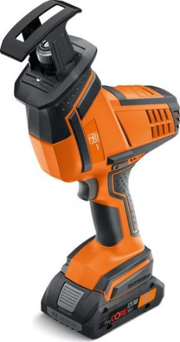 Fein 18V Cordless Sabre Saw ASAS 18-21 K AS Set 2x4Ah 71330162000 | 3050 SPM SDS Blade Change 200mm Wood Cutting with Batteries &amp; Charger