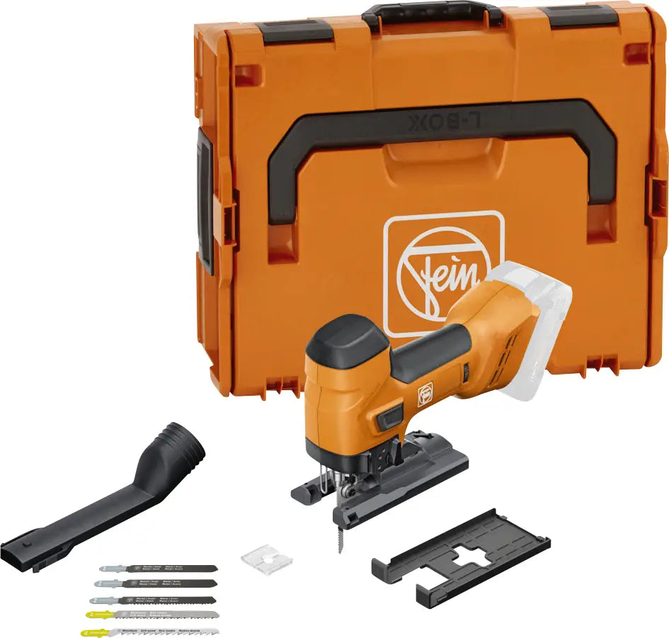 Fein 18V Cordless Jigsaw ASTS 18-26 AS N00 71360561000 | 26mm Stroke T-Shank Saw 3000 SPM for Wood Metal Plastic Cutting