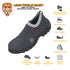 Karam Flytex Grey Sporty Slip-on Safety Shoes FS201 | Industrial Safety Purpose