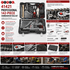 Force 41421 Professional 142-Piece Combination Tool Set (1/4", 3/8" & 1/2" Drive)