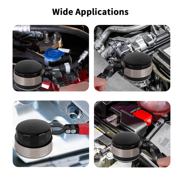 Force 61906085 Swivel Handle Oil Filter Wrench 73–85mm | Professional Auto Service Tool