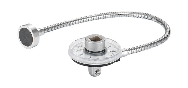 Force 1/2Inch Dr. Torque Angle Meter Gauge Magnetic 9G1802 | Precision Torque Measuring Tool