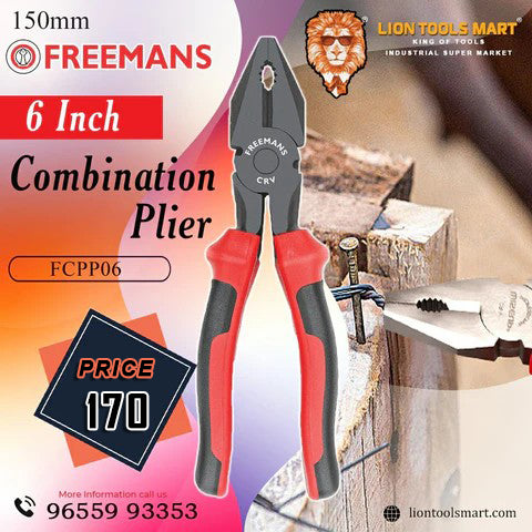 Freemans 6Inch Combination Plier FCPP06