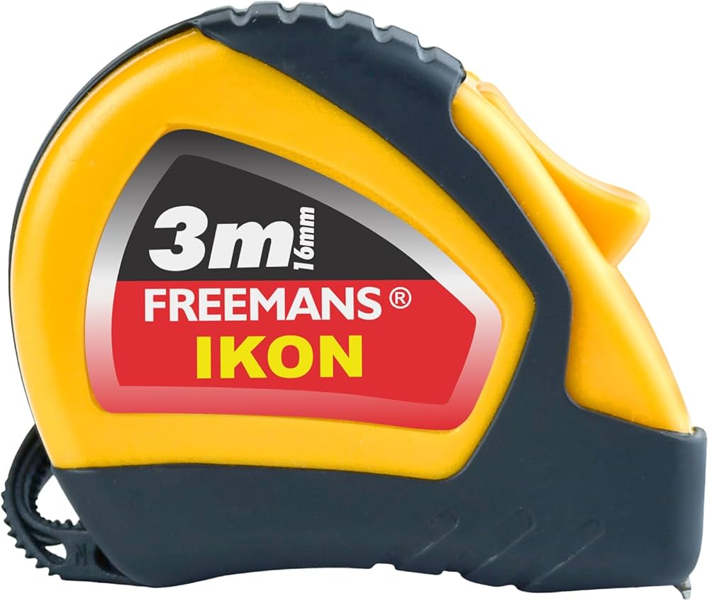 Freemans 3M-Z/16mm Measuring Tape for Multi Purpose | Wide Application for Home, Workshop, Construction, Electrical, Carpentry & General Measurement