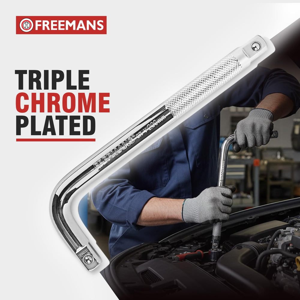 Freemans 1/2 Inch Drive T-Handle Socket Wrench DLH-12 | Heavy Duty (Available in 200mm to 455mm)
