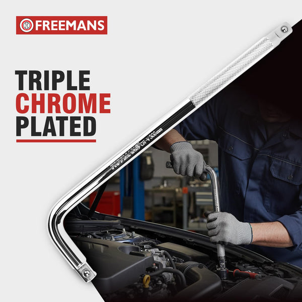 Freemans 1/2 Inch Drive T-Handle Socket Wrench DLH-12 | Heavy Duty (Available in 200mm to 455mm)