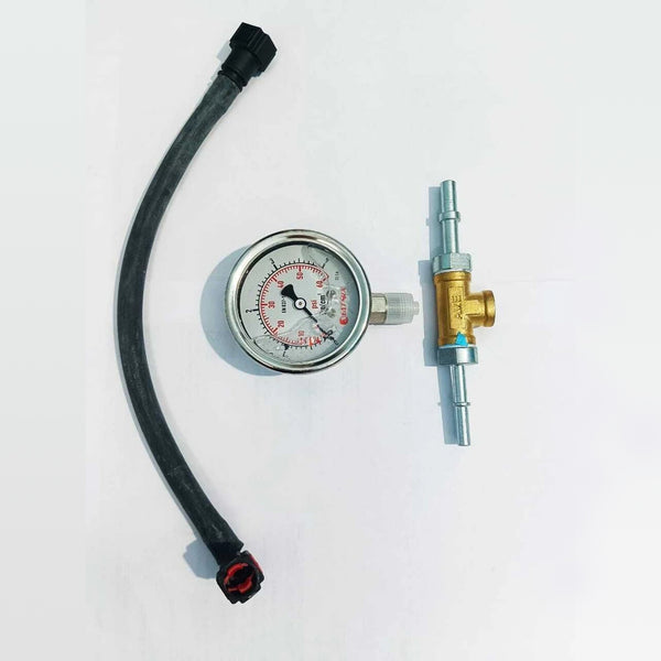 Fuel Pressure Gauge Testing Kit BS6 | Universal EFI Fuel Pump Pressure Tester & Injector Diagnostic Tool