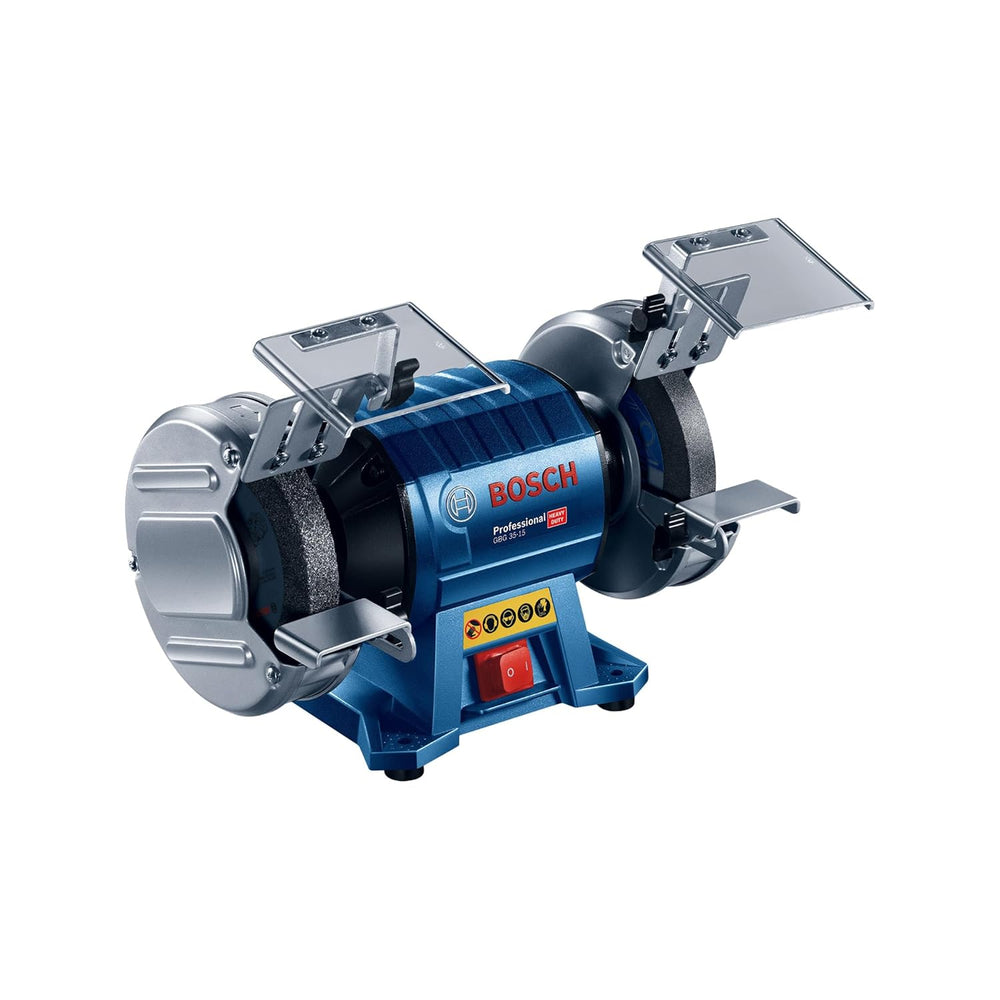 Bosch GBG 35-15 Heavy Duty Double Wheeled Bench Grinder | 350W, 3000RPM