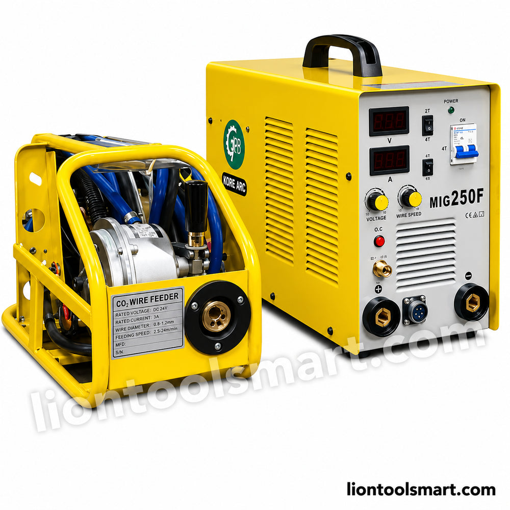 GB Kore MIG 250FS 1 Phase Welding Machine | 250A IGBT CO₂ MIG/MAG Inverter Welder