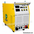 Heavy-duty 630A 3-phase TIG & MMA inverter welder with HF arc start, digital display, and IGBT technology for industrial fabrication and engineering applications. A yellow and white G2080 TIG 630I DC Inverter TIG Pulsar Welder shown at a three-quarter angle on a white background with a diagonal watermark.