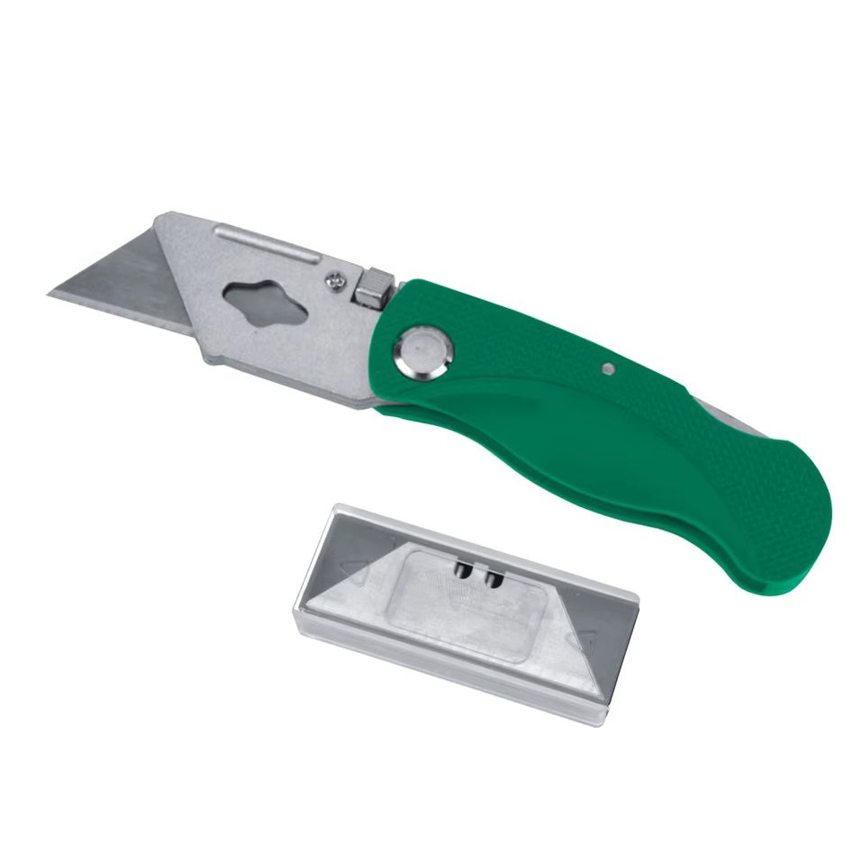 Global Folding Cutter Knife With Spare Blade Set