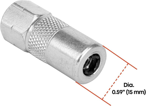 Groz, HC/14/4/B, Groz HC/14/4/B, 4 Jaw Grease Coupler, Hydraulic Grease Coupler, Grease Gun Coupler, Professional Grease Coupler, 4 Jaw Hydraulic Coupler, Grease Gun Connector, Hydraulic Coupler, Grease Fitting Coupler, Automotive Grease Coupler, Agricultural Grease Coupler, Construction Grease Coupler, Industrial Grease Coupler, Heavy Duty Grease Coupler, Grease Gun Accessory, Lubrication Coupler, Workshop Grease Coupler, Machinery Lubrication, Groz Grease Gun Accessories, Grease Coupler Online, Buy Grease