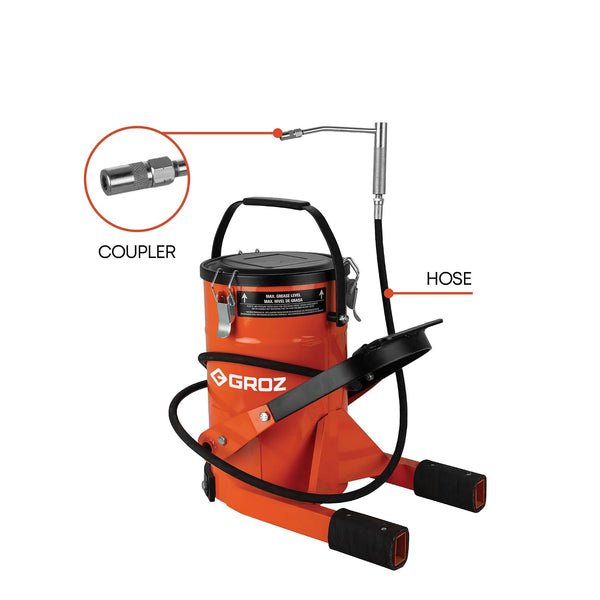 Groz, Groz FOP/10A, FOP/10A, Foot Operated Grease Pump, 10 Kg Grease Pump, 10 Kg Foot Grease Pump, Manual Grease Pump, Hand Free Grease Pump, High Pressure Grease Pump, Grease Pump, Lubrication Pump, Automotive Grease Pump, Agricultural Grease Pump, Construction Grease Pump, Industrial Grease Pump, Heavy Equipment Grease Pump, Heavy Duty Grease Pump, Workshop Grease Pump, Machinery Lubrication Pump, Groz Grease Pump, Grease Pump 10Kg, Garage Grease Pump, Grease Pump Online, Buy Grease Pump Online, Lion Tool