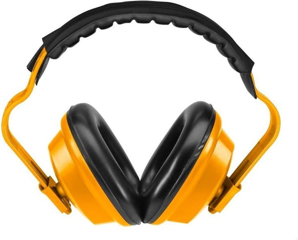 Ingco HEM01 Noise Reduction Safety Earmuff Upto 24 dB | Fits Various Head Sizes, Soft Foam Pads