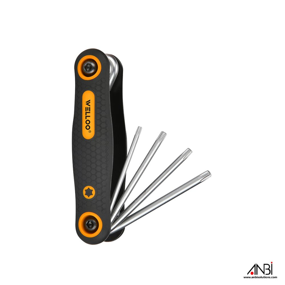 Welloo HKF2008 8Pcs Hex Key Set | 8 Different Sizes of Torque Repair Tool Set