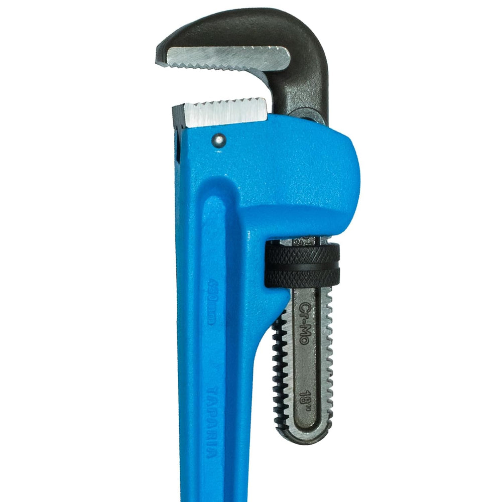 Taparia 18 Inch / 450mm Heavy Duty Pipe Wrench HPW18 | Professional Plumbing Tool