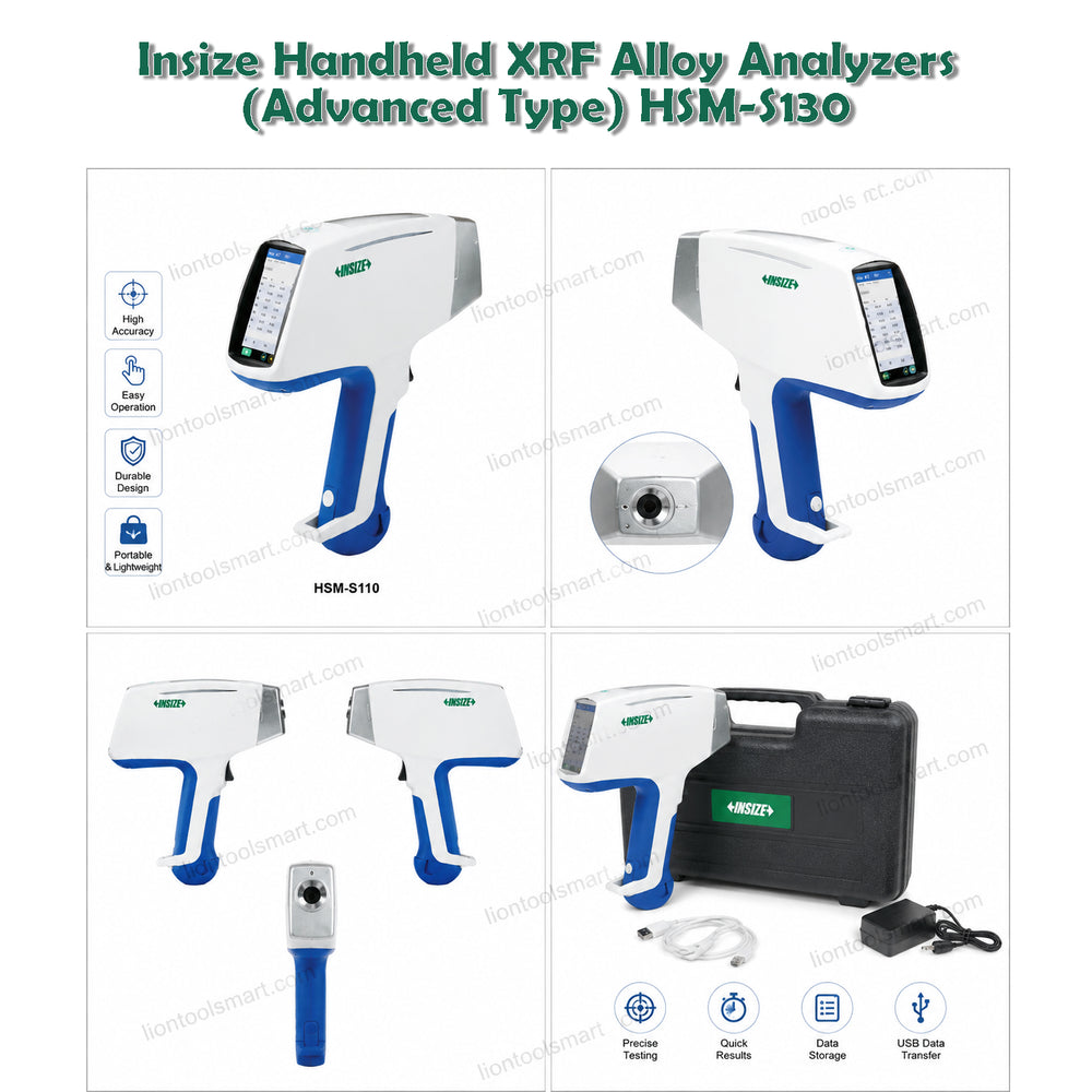 Insize Handheld XRF Alloy Analyzers (Advanced Type) HSM-S130 | Portable Metal Analyzer
