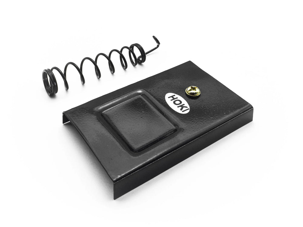 Hoki Soldering Iron Stand (Black/Light) | Heavy-Duty Safety Accessory, Electronic Tool, Weighted Metal Base