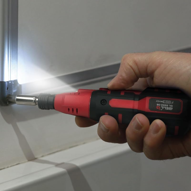 iBELL BS03-06 3.6V Smart Cordless Screwdriver & Contactless Tester | 10Nm Torque | 800mAh Li-Ion Battery