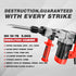 iBELL 6Kg Demolition Hammer DH10-78 | 1150W HEX Chuck Concrete Breaker with Anti-Vibration Handle