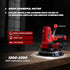 iBELL 7 Inch Drywall Sander 800W DS80-70 | 180mm Wall Putty Sander with Vacuum & LED Light