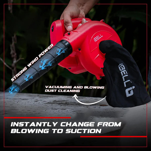 iBELL Air Blower 600W EB60-69 | Electric Dust Blower with Variable Speed Control
