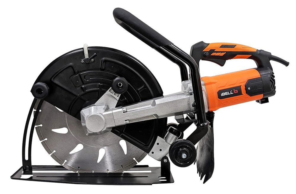iBELL Concrete Cutter 16 Inch 3800W CC40-38 | Electric Concrete Saw with Water Line & Diamond Blade