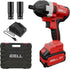 iBELL 20V Cordless Impact Wrench BW20-50 | 1/2 Inch Drive | 500Nm Brushless Motor with Li-Ion Battery