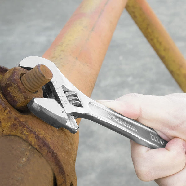 Ingco HADW131102, Ingco adjustable wrench, Ingco 10 inch wrench, 250mm adjustable wrench, adjustable spanner, 45 carbon steel wrench, wide opening wrench, plumbing wrench, automotive wrench, workshop wrench, Ingco hand tools
