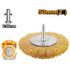 Ingco 2Inch Brass Wire Wheel WB40501 | 50mm, Cast Iron Wire Cup Brush Wheel