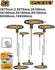 Ingco 8Pcs T-Handle Hex Wrench Set HHKT80818 | S2 Steel Allen Key Set