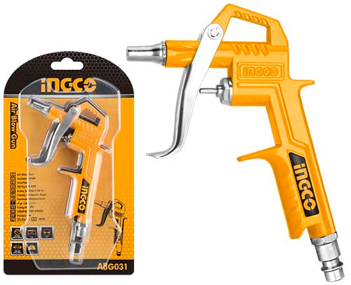 Ingco 16mm Air Blow Gun ABG031-3 | Automotive, Workshop, Machinery, Garage, Industrial & General Cleaning Applications
