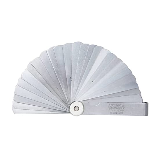 Insize Feeler Gauge 0.04-1.00mm 4601-25 | Precision Thickness Measuring Tool | Stainless Steel Measuring Gauge