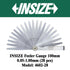 Insize Feeler Gauge 0.05-1.00mm 4602-28 | Precision Thickness Measuring Tool