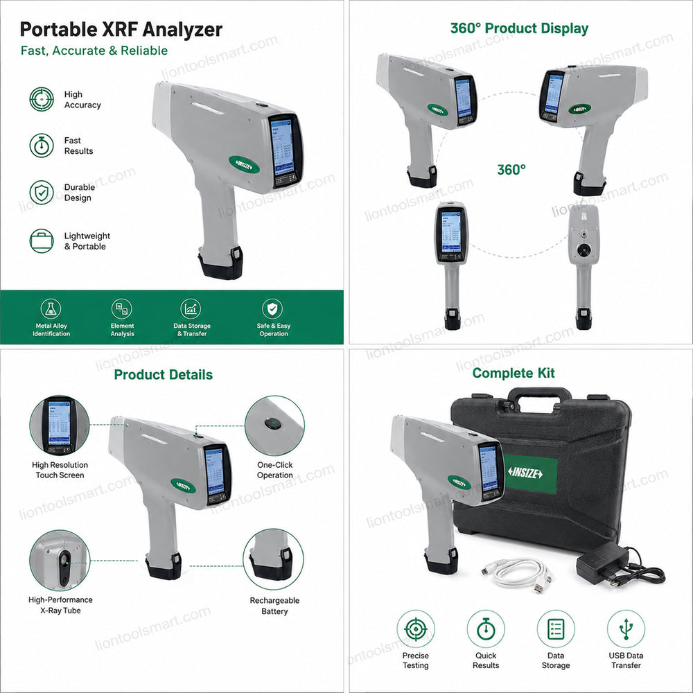 Insize Handheld XRF Alloy Analyzers (Basic Type) HSM-A310 | Portable Metal Analyzer