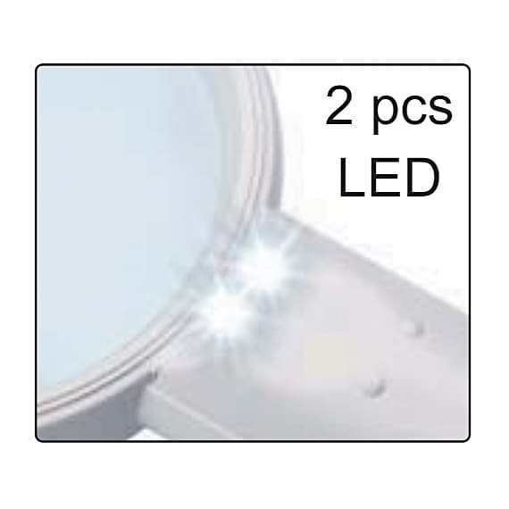 Insize Magnifiers with Illumination 2X 7513-2 | Precision Optical Inspection Magnifier