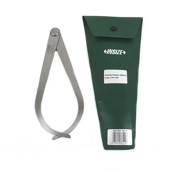 Insize Outside Calipers 0-200mm 7241-200 | Precision External Measuring Tool