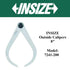 Insize Outside Calipers 0-200mm 7241-200 | Precision External Measuring Tool