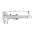 Insize Vernier Calipers with Fine Adjustment 0-280mm/0-11Inch 1233-280 | Precision Electronic Measuring Tool