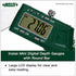 Insize Mini Digital Depth Gauges with Round Bar 0-25mm/0-1Inch 1140-25 | Precision Electronic Measuring Tool