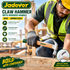 Jadever JDMB3308, Claw Hammer, 8 Oz Claw Hammer, 220g Claw Hammer, Wooden Handle Hammer, Wood Handle Hammer, Carpentry Hammer, Nail Hammer, Nail Pulling Hammer, Claw Hammer with Wood Handle, Drop Forged Hammer, 45# Carbon Steel Hammer, Heat Treated Hammer, Woodworking Hammer, Furniture Hammer, DIY Hammer, Hand Tools, Carpentry Tools, Jadever Hammer