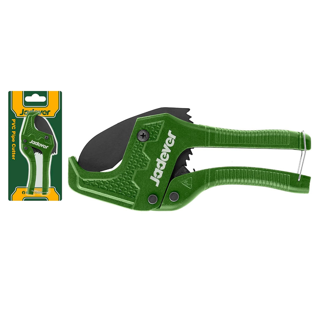Jadever 203mm PVC Pipe Cutter JDPC54642 | 3-42mm Cutting Capacity with Teflon-Coated 65Mn Blade & Aluminium Body