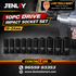 JENLEY 10-Piece Deep Impact Socket Set (10–24mm) – the perfect companion for impact wrenches